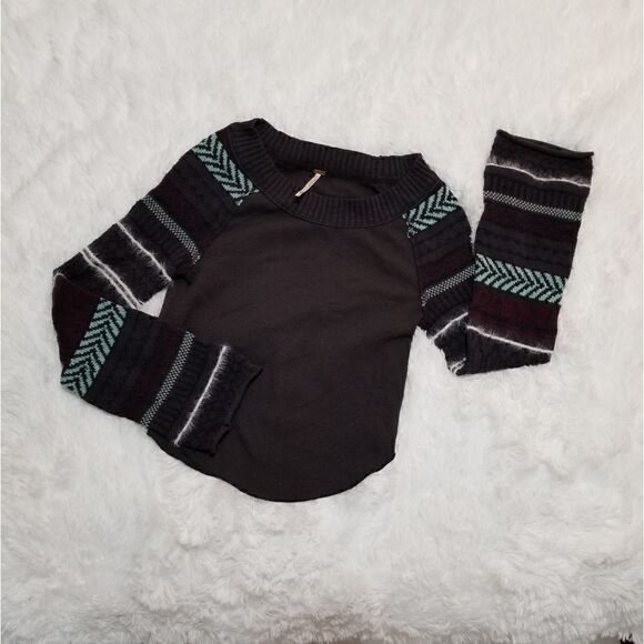Free People Fairground Thermal Sweater - Picture 1 of 4